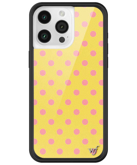Polka Dot | Yellow and Pink iPhone Case