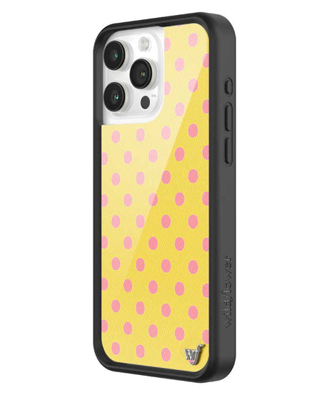 Polka Dot | Yellow and Pink iPhone Case