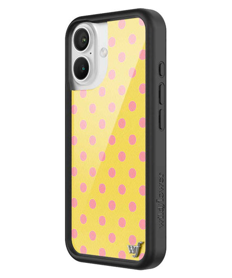 Polka Dot | Yellow and Pink iPhone Case