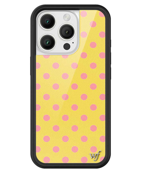Polka Dot | Yellow and Pink iPhone Case