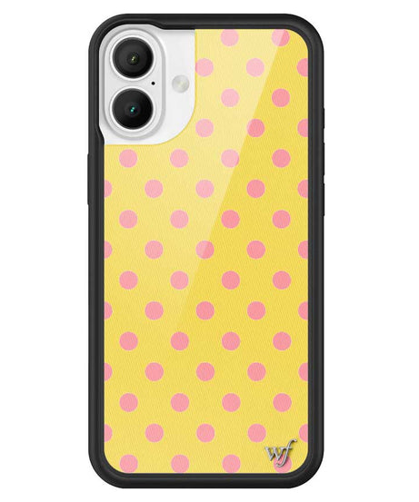 Polka Dot | Yellow and Pink iPhone Case