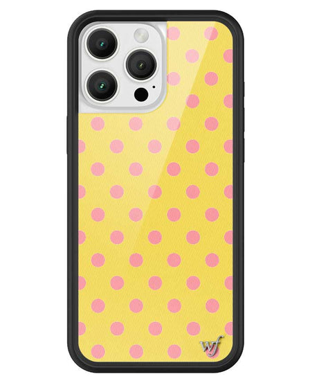 Polka Dot | Yellow and Pink iPhone Case