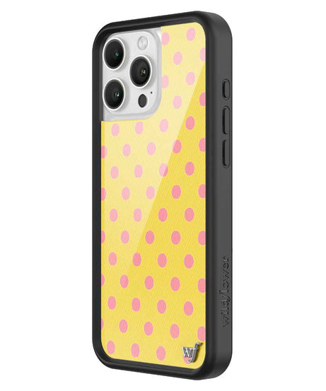 Polka Dot | Yellow and Pink iPhone Case