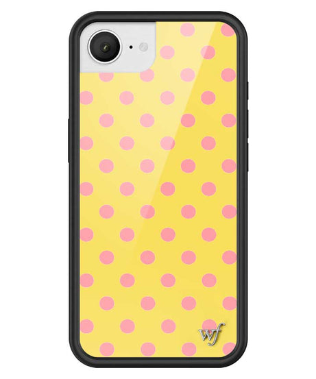 Polka Dot | Yellow and Pink iPhone Case