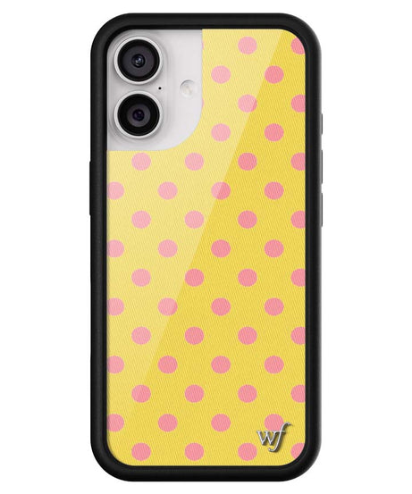 Polka Dot | Yellow and Pink iPhone Case