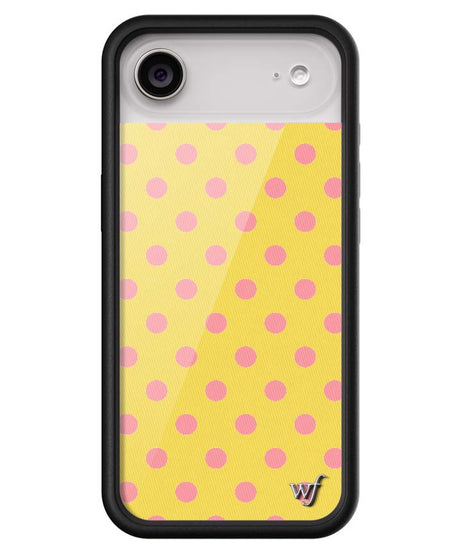 Polka Dot | Yellow and Pink iPhone Case