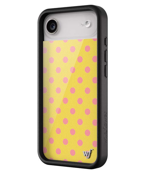 Polka Dot | Yellow and Pink iPhone Case