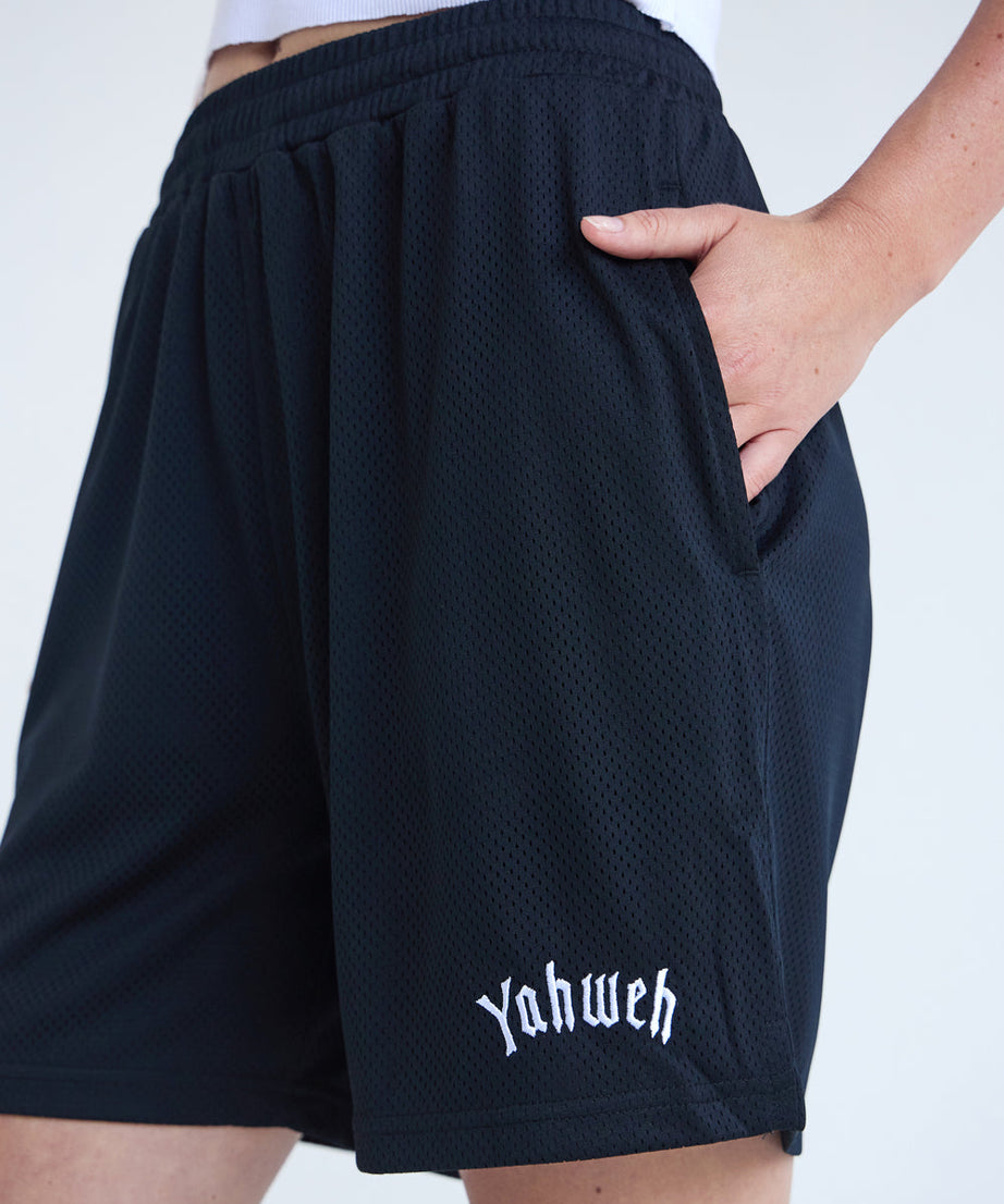 Yahweh Unisex Mesh Short