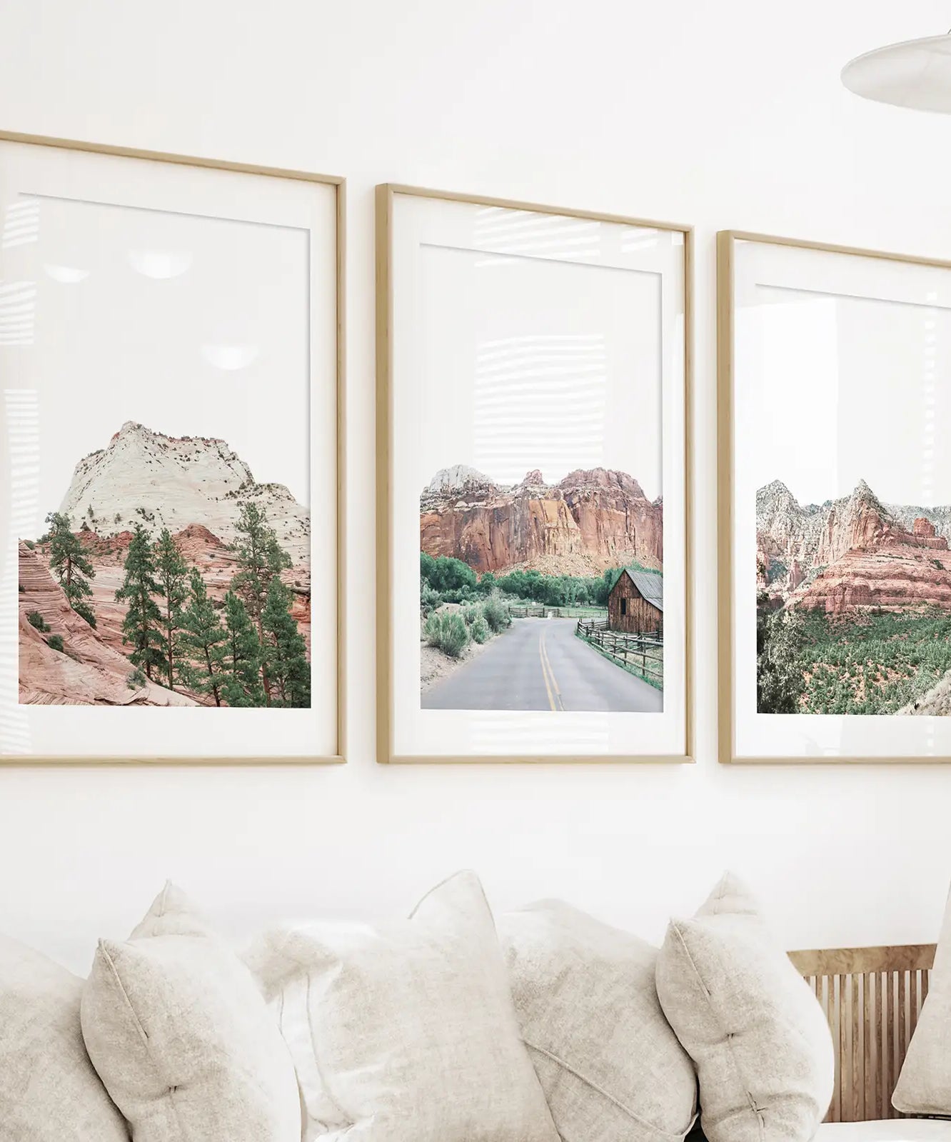 US Nationalpark Wandbilder. Zion, Sedona, Capitol Reef Torrey