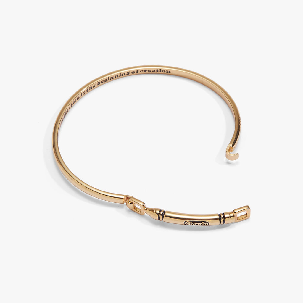 Crayola Metal Crayon Tension Bangle