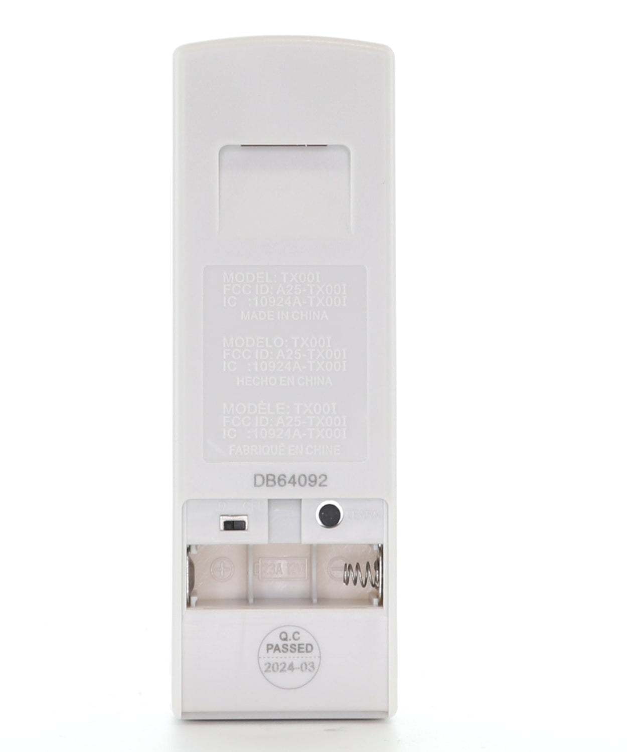 Harbor Breeze Remote Control and Receiver Kit for Oxford 52 Inch Ceiling Fan | 4L000015440, A25-TX00I, AM-3L