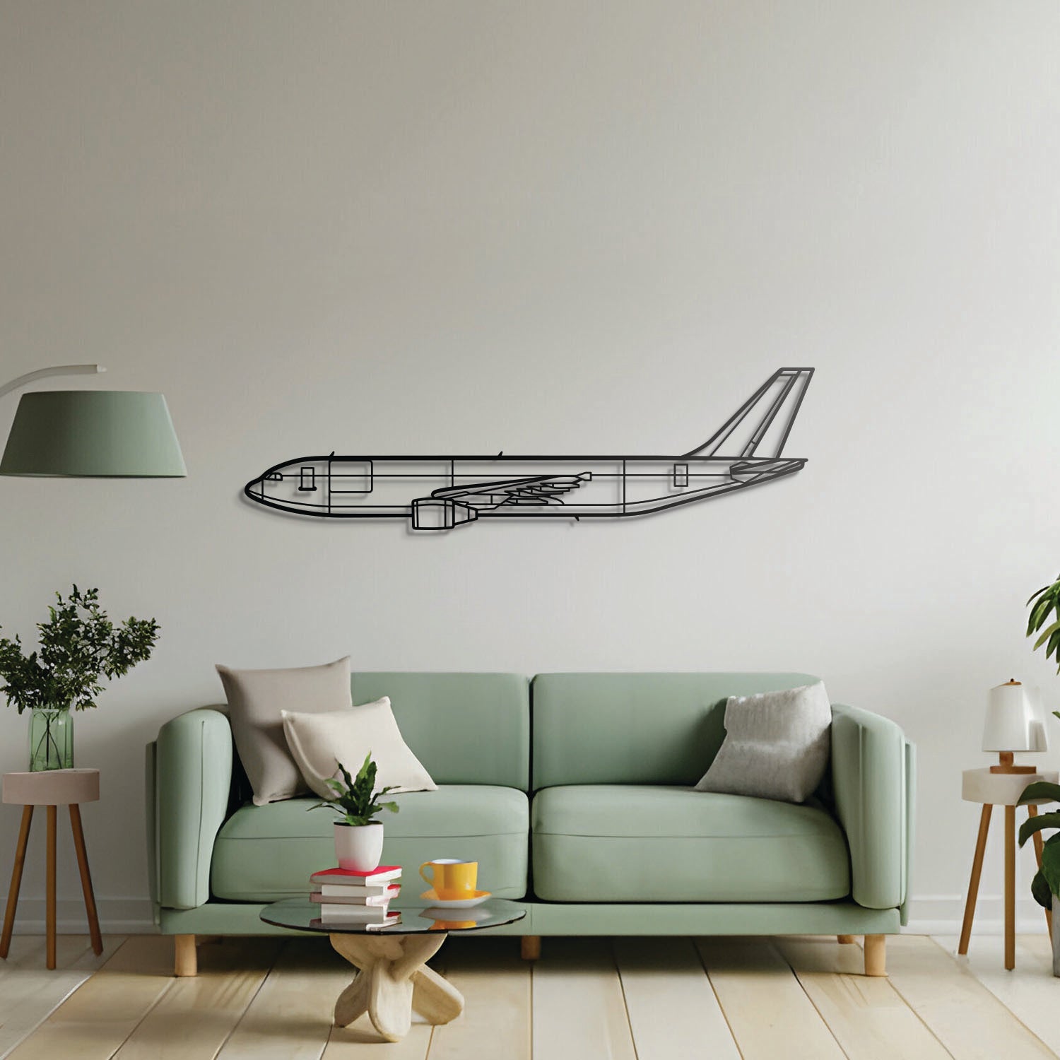 A300-600F Metal Aircraft Wall Art - NCP0160