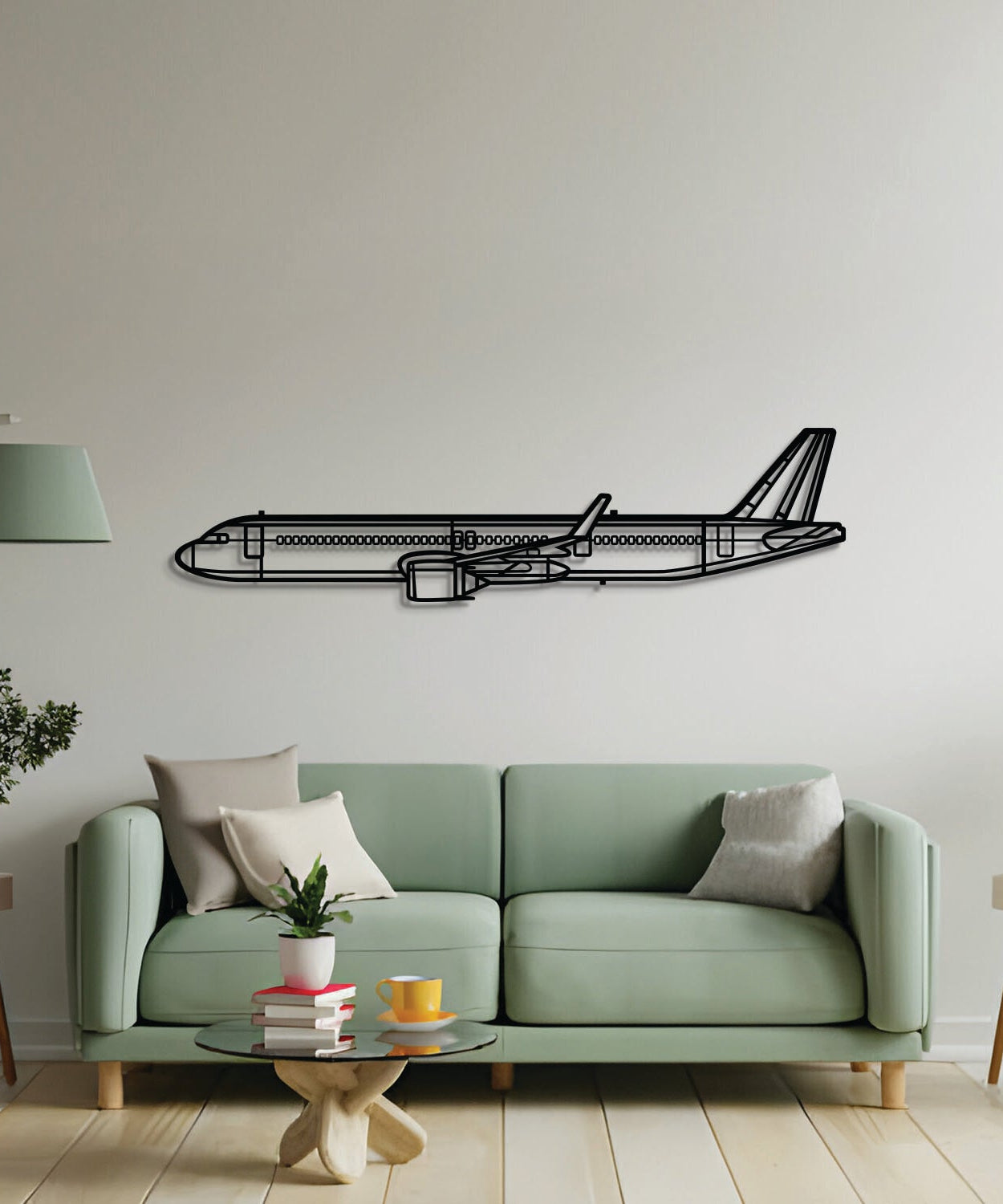 A321-251NX Wandbild aus Metall – NCP0513