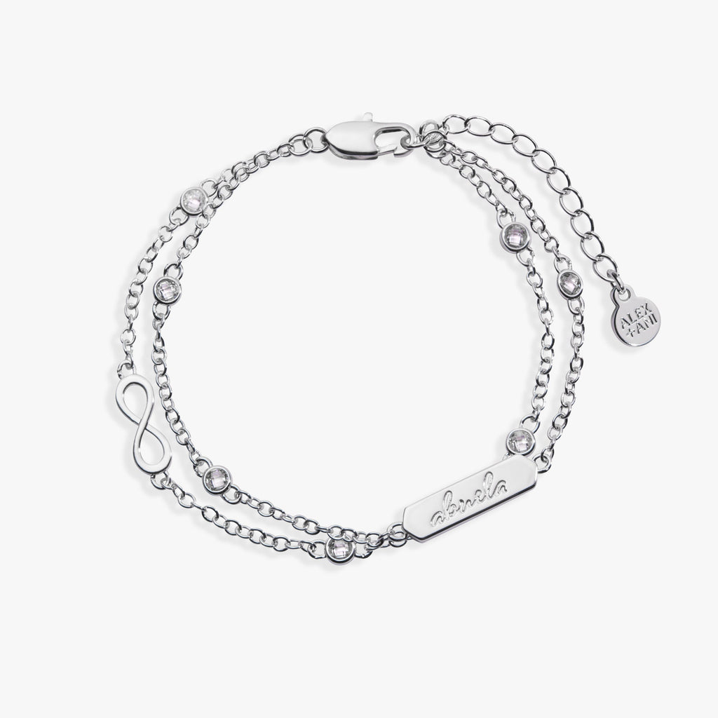 Abuela Infinity Chain Double Strand Bracelet
