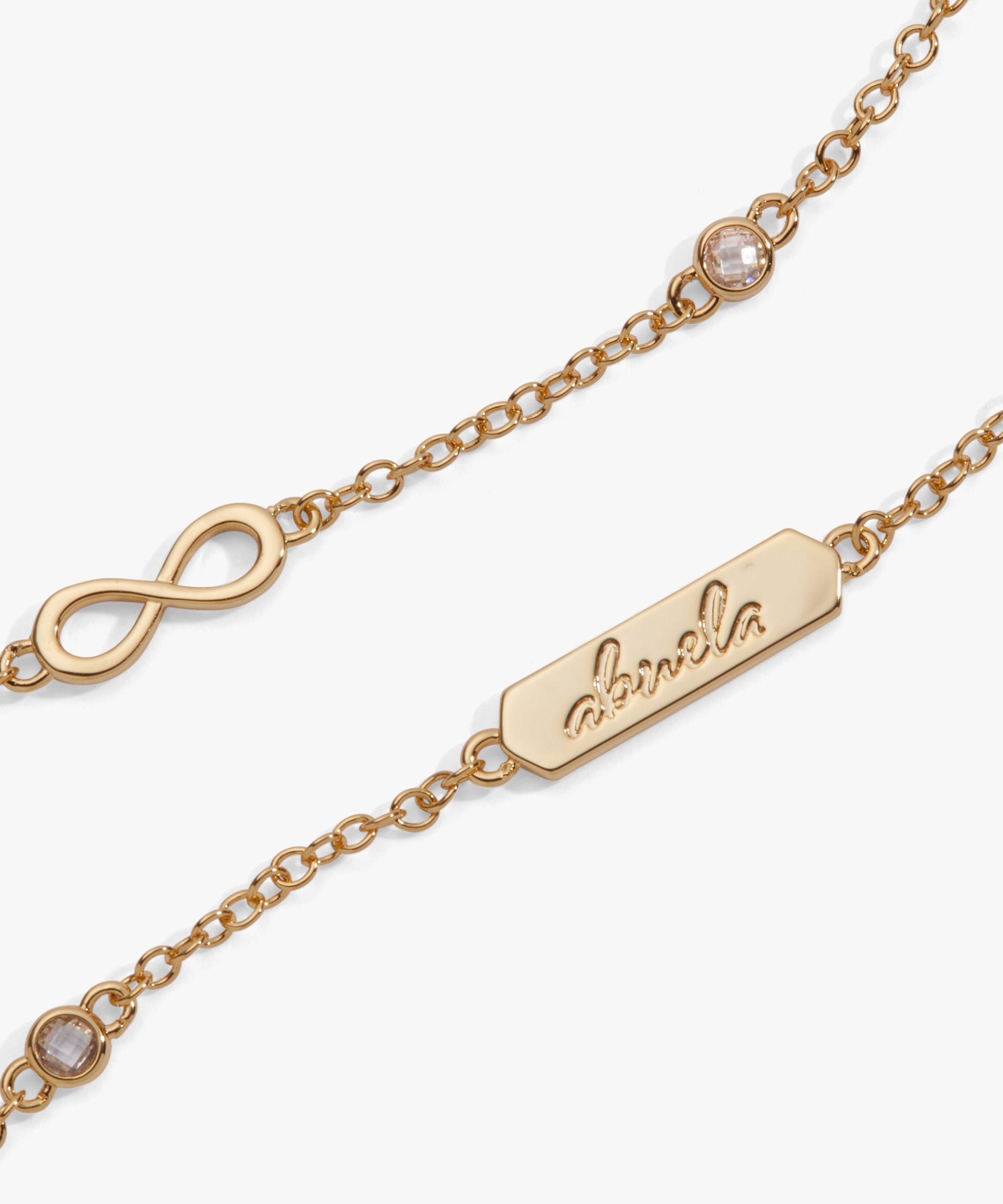 Abuela Infinity Chain Double Strand Bracelet