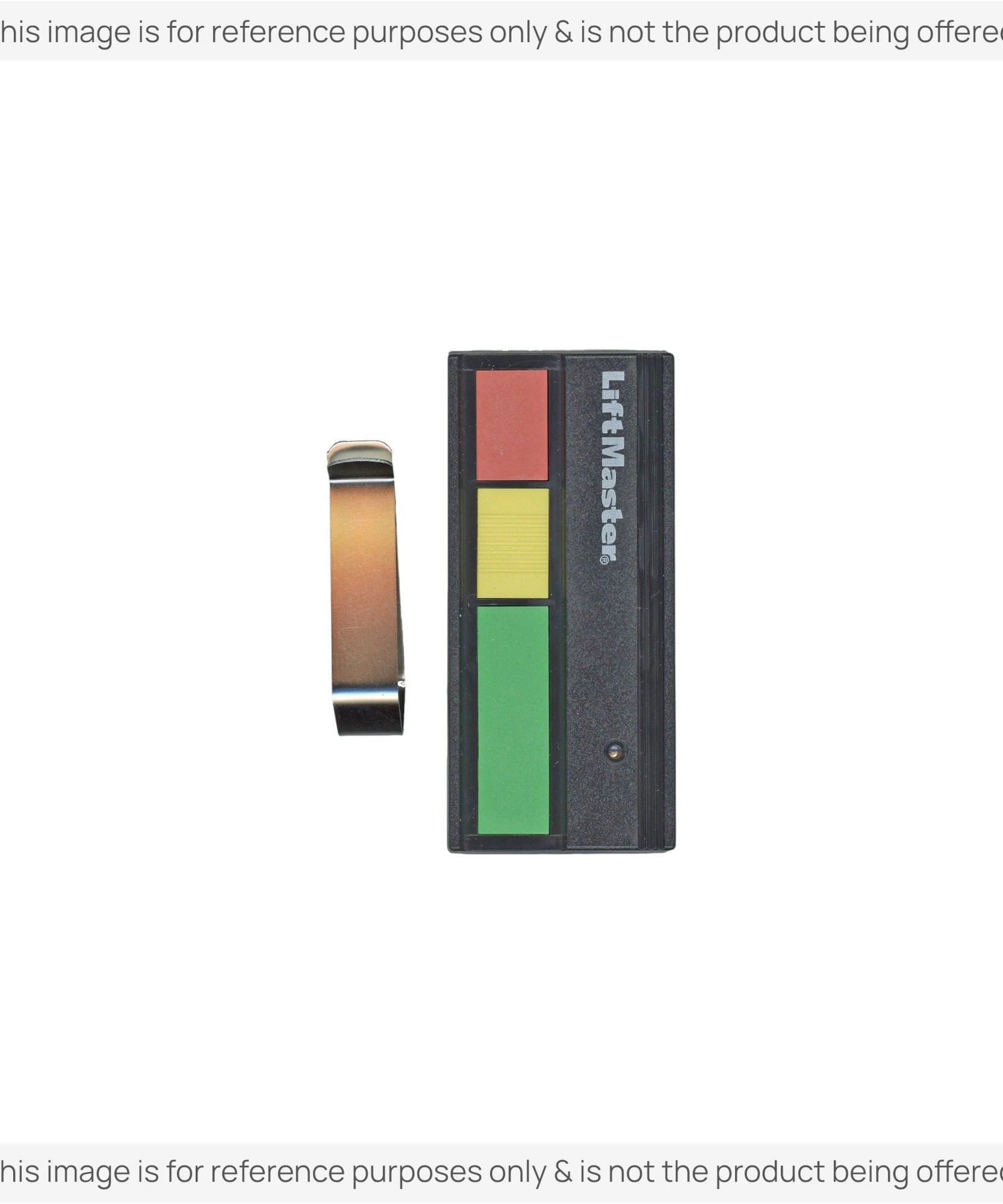 Substitute for AccessMaster 33LM 3-Button Visor 390mhz Garage Door Opener Remote Control [375UT-3button]