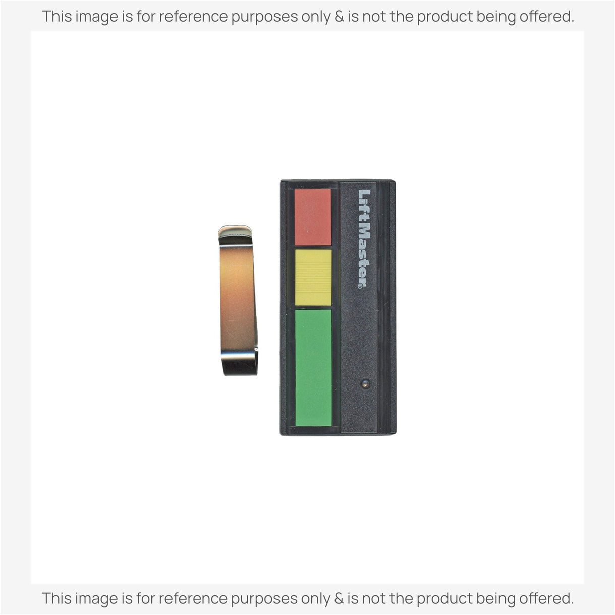 Substitute for AccessMaster 33LM 3-Button Visor 390mhz Garage Door Opener Remote Control [375UT-3button]