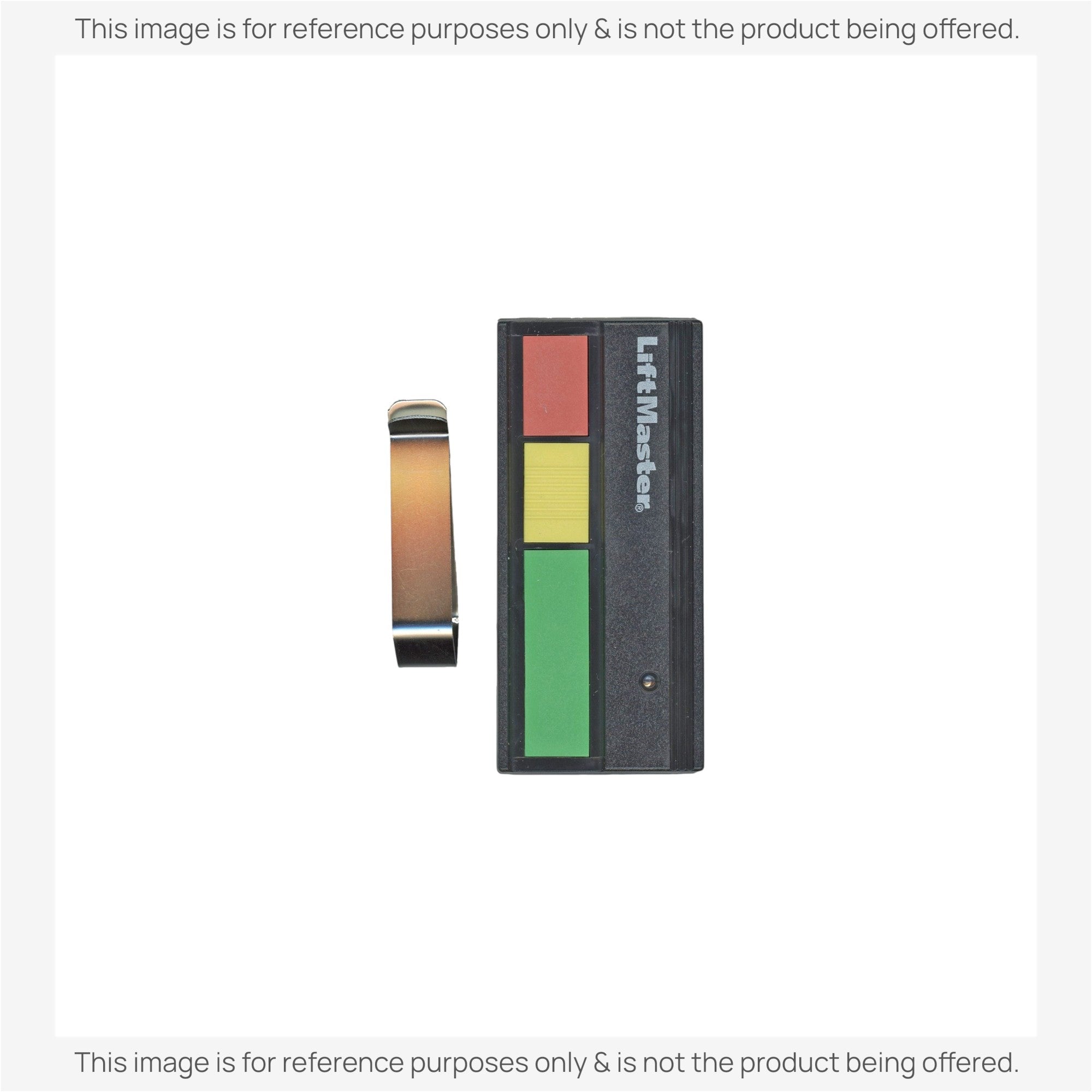 Substitute for AccessMaster 33LM 3-Button Visor 390mhz Garage Door Opener Remote Control [375UT-3button]