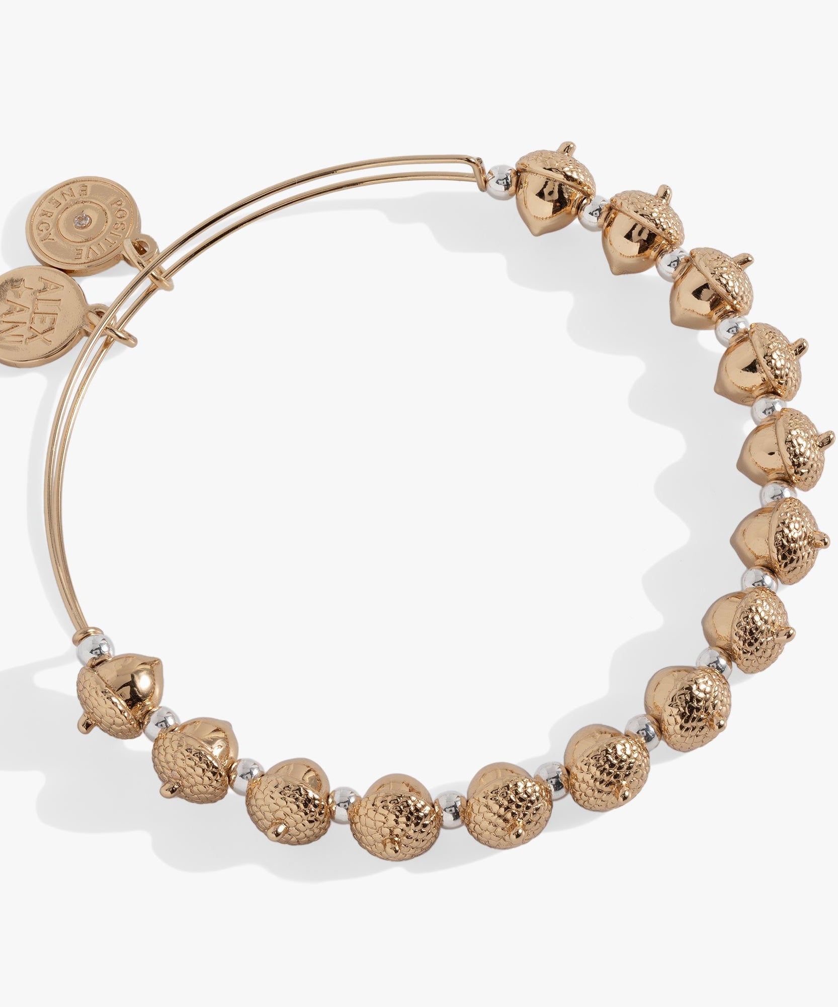 Acorn Beaded Bangle