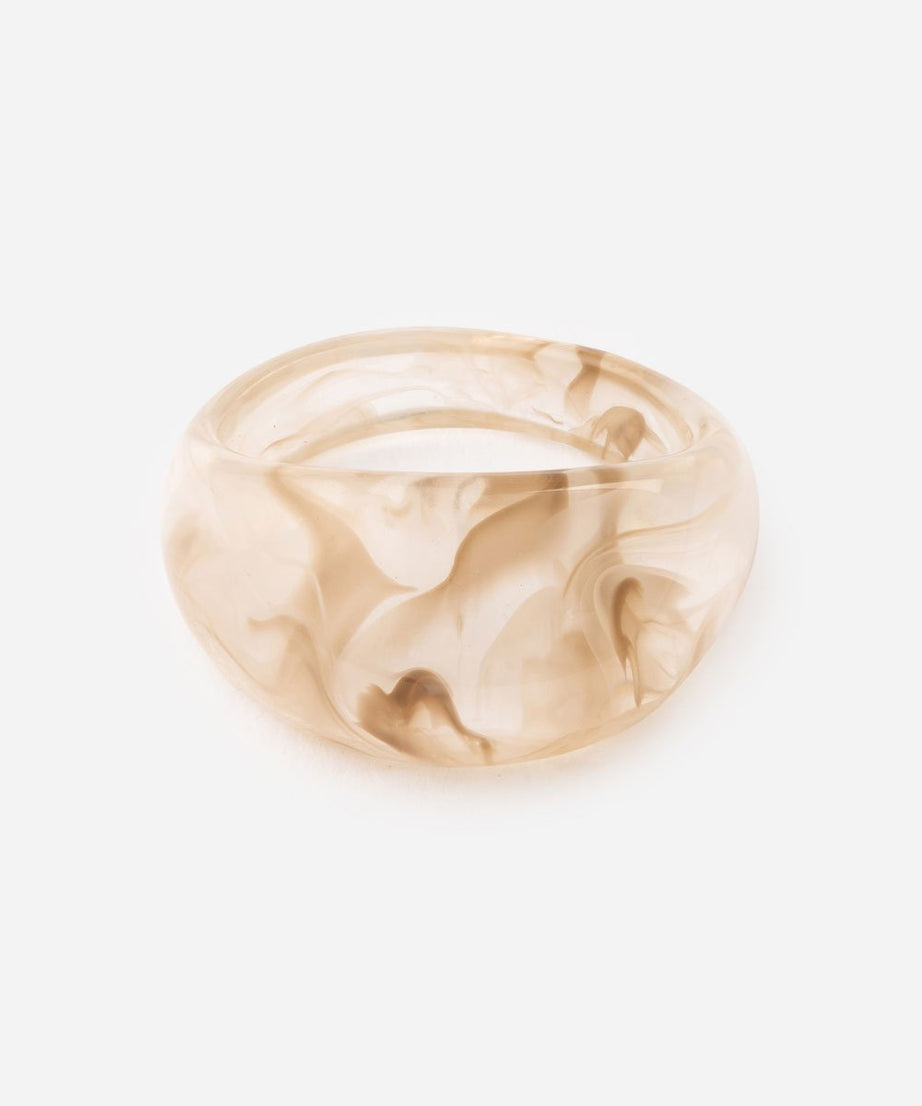 Resin Dome Ring Set
