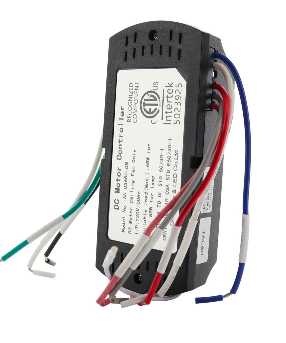 Harbor Breeze AD-0565H-DM DC Motor Remote Controller Receiver | For 60” Ceiling Fans – AD0565HDM