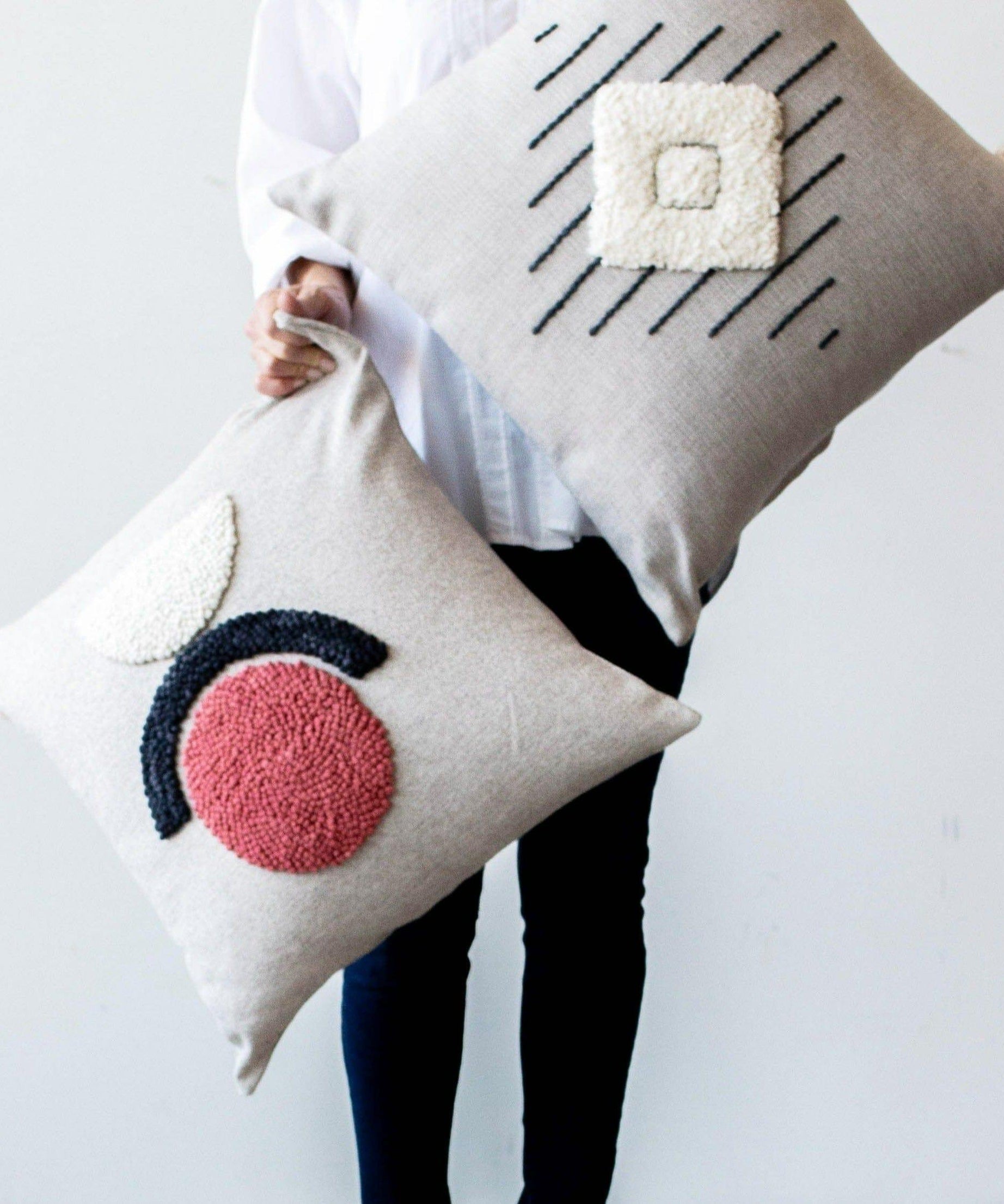 AfriScandi Sunrise Throw Pillow