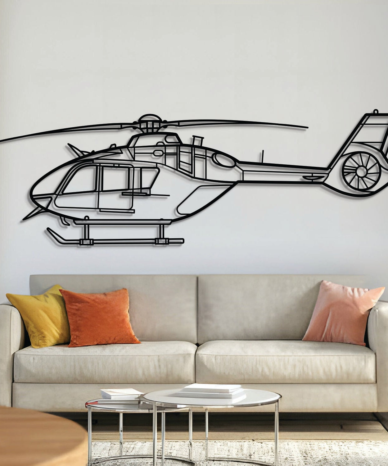 Juno HT1 Metall-Flugzeug-Wandkunst - NCP0286