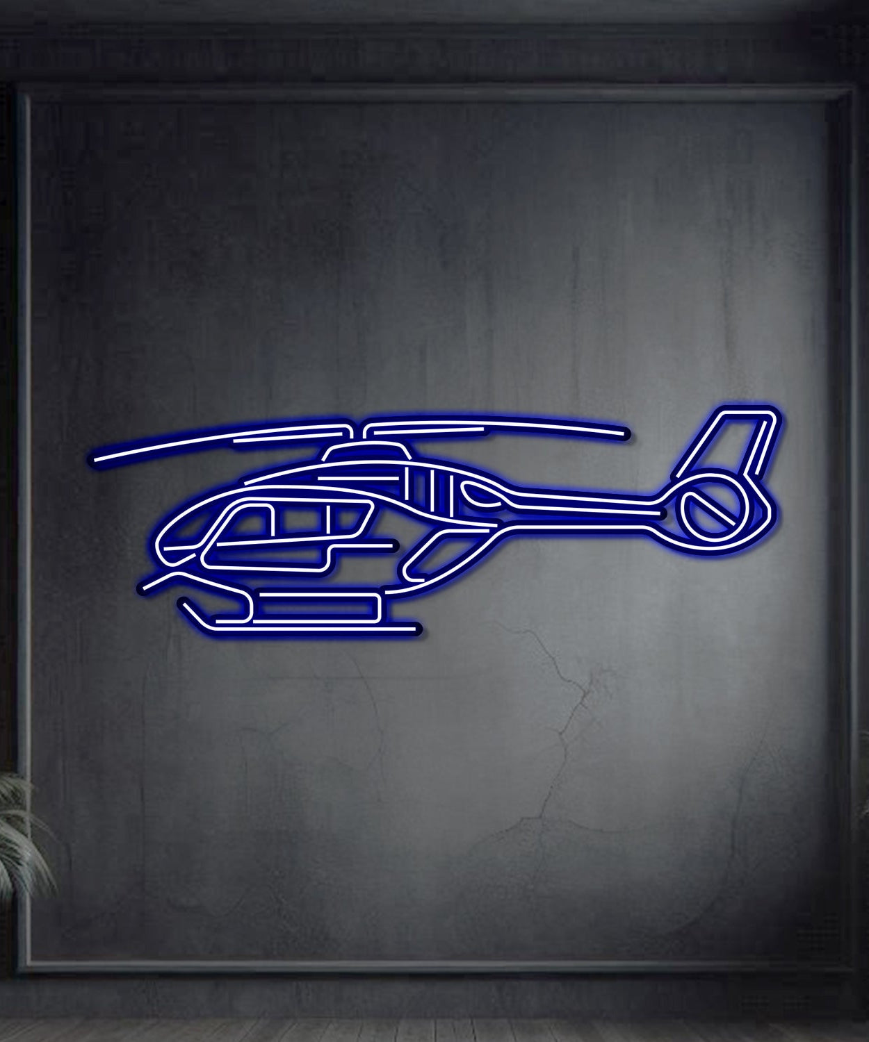 Juno HT1 Metall-Neon-Flugzeug Wandkunst – NCN0051