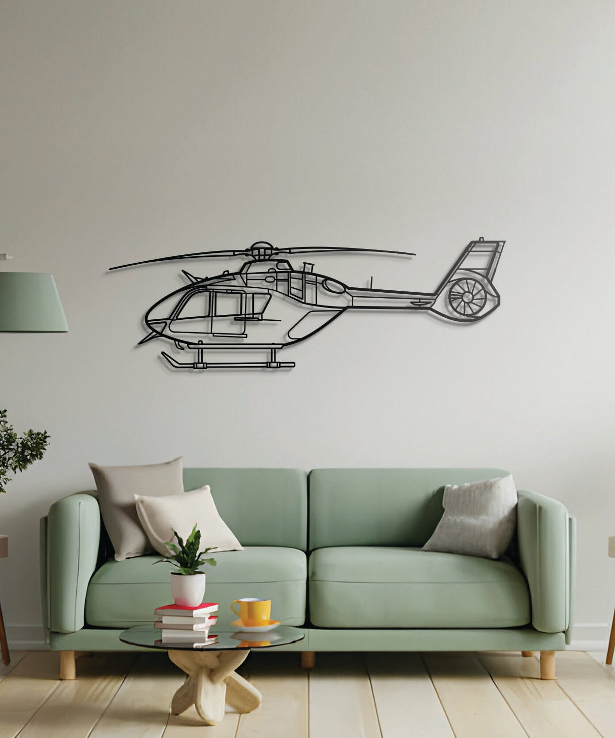 Juno HT1 Metall-Flugzeug-Wandkunst - NCP0286