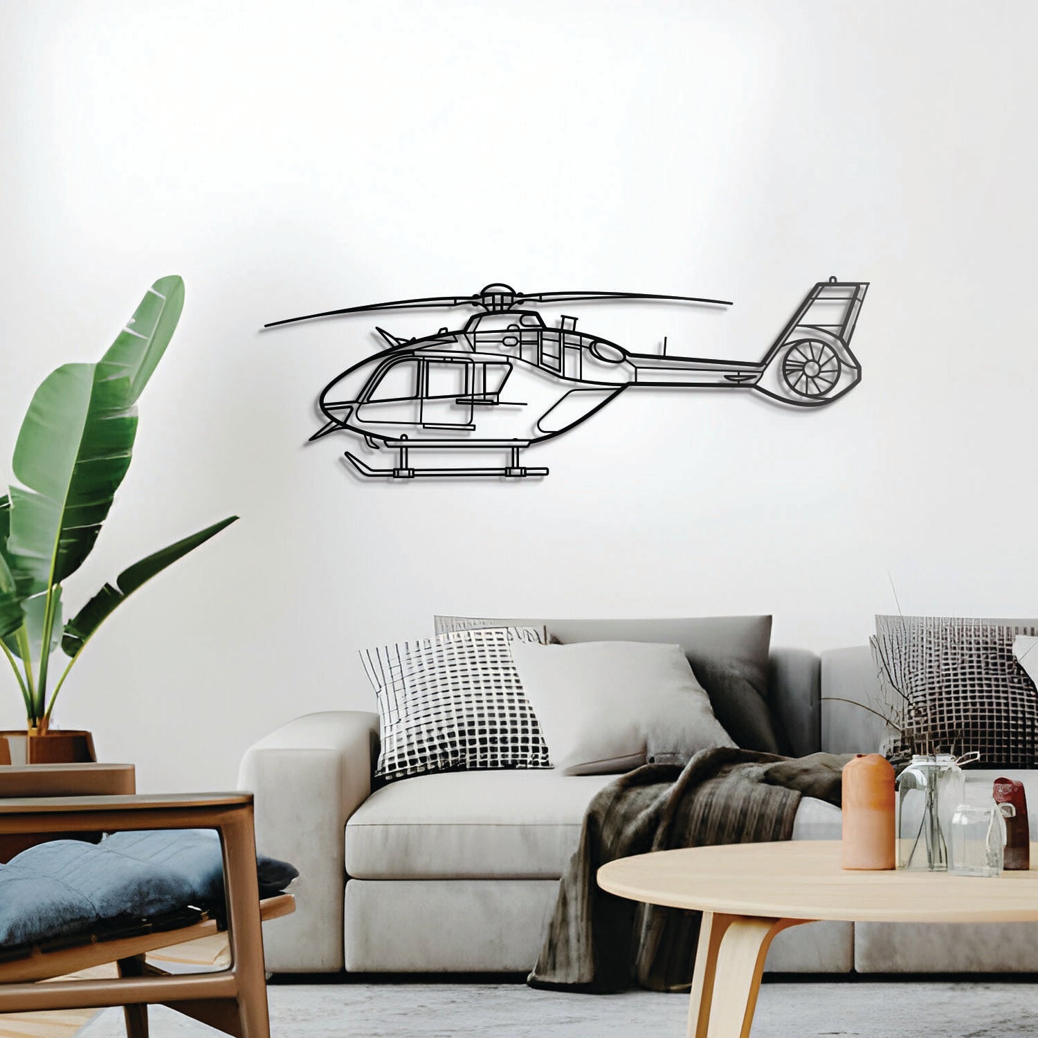 Juno HT1 Metall-Flugzeug-Wandkunst - NCP0286