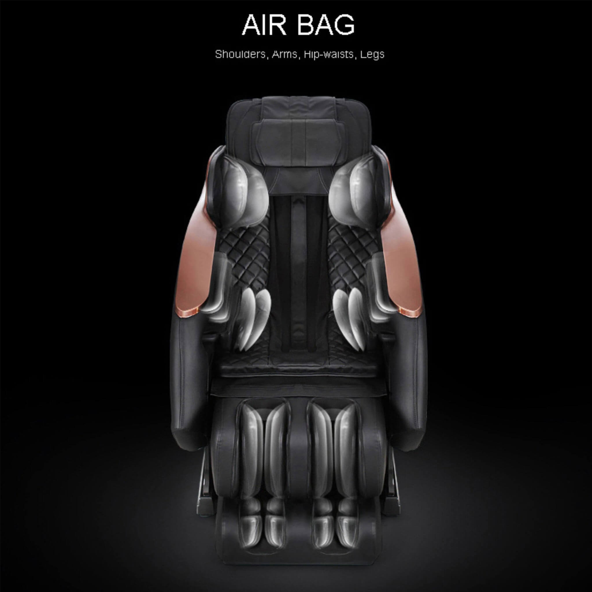 Airvana Zenith Full Body Zero-Gravity Shiatsu Massage Chair With Heat And Voice Control (SAK93154)