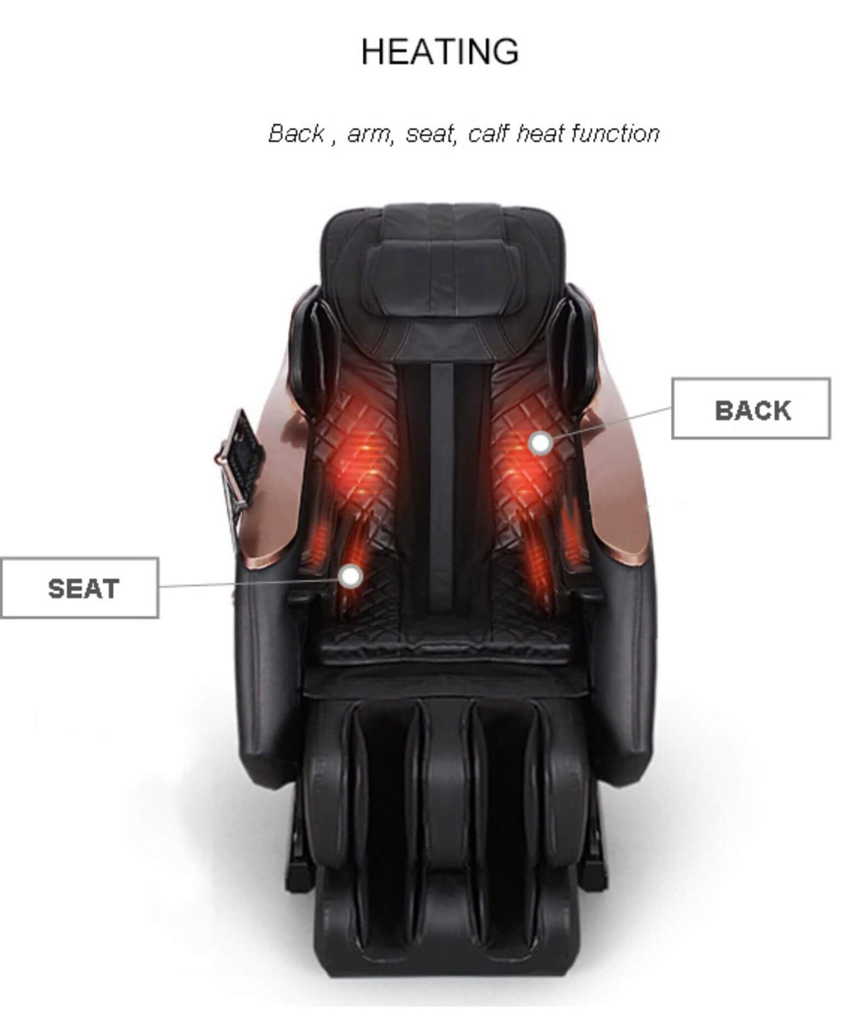Airvana Zenith Full Body Zero-Gravity Shiatsu Massage Chair With Heat And Voice Control (SAK93154)