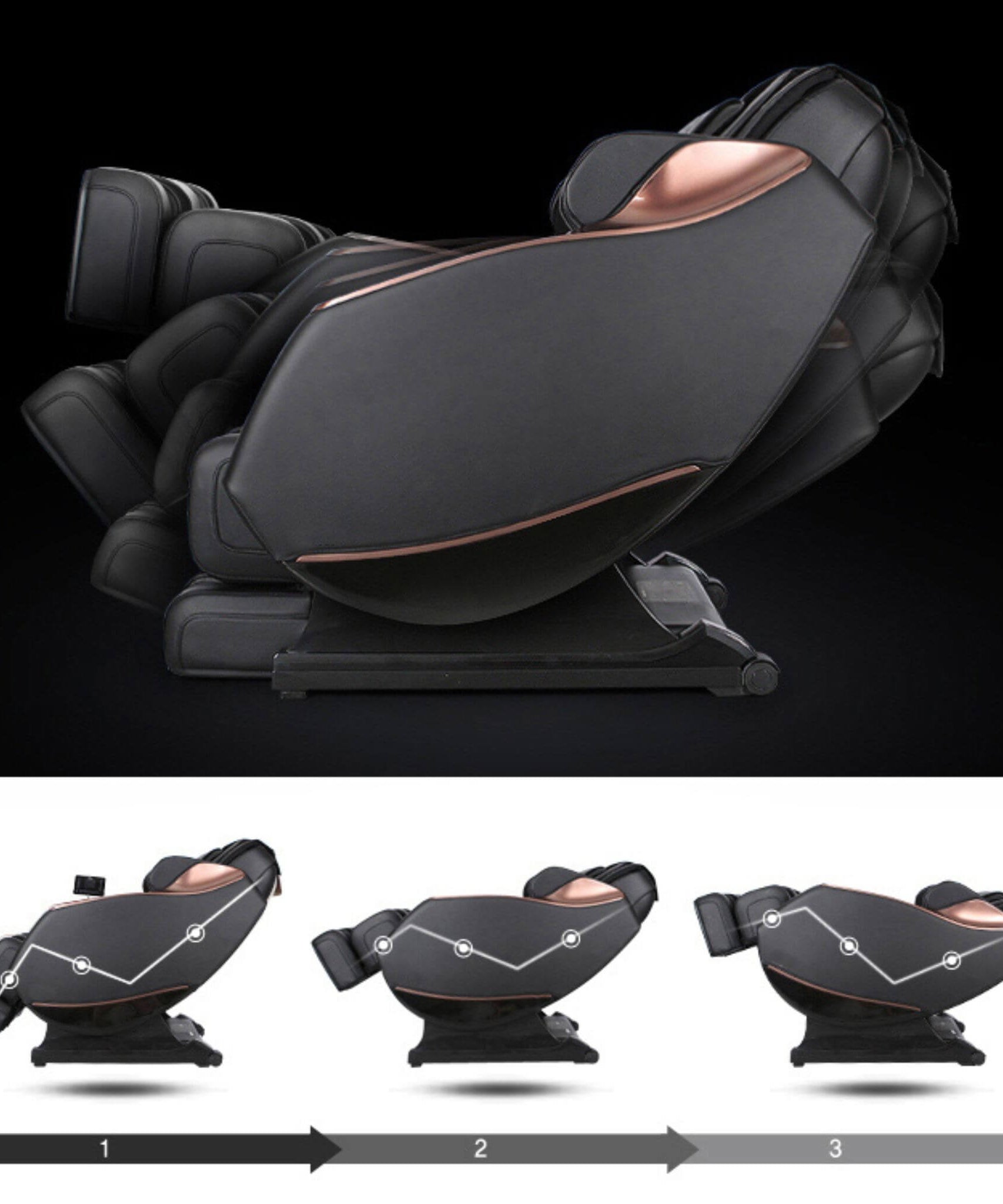 Airvana Zenith Full Body Zero-Gravity Shiatsu Massage Chair With Heat And Voice Control (SAK93154)