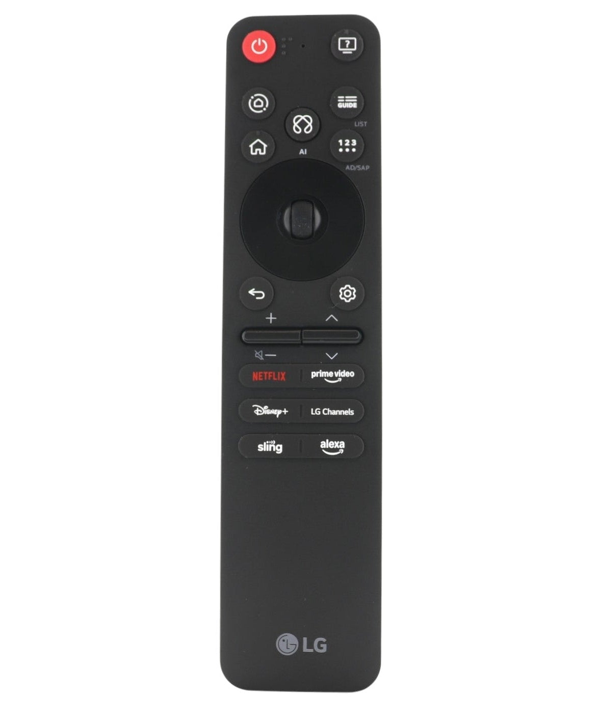 LG MR25GA 2025 Magic TV Remote Control | AI | Voice | Netflix | Prime Video | Disney+ | LG Channels | Sling | Alexa - AKB76046602
