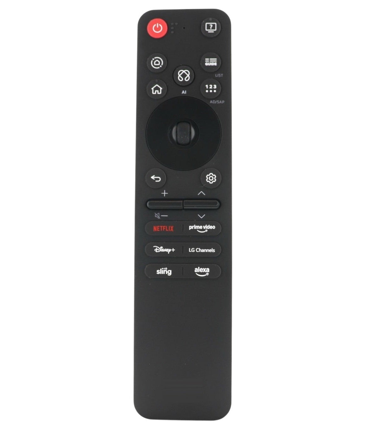 LG MR25GA 2025 Magic TV Remote Control | AI | Voice | Netflix | Prime Video | Disney+ | LG Channels | Sling | Alexa - AKB76046602