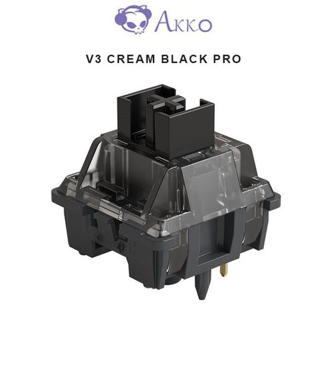 Akko Switches - V3 Cream Black Pro Switches (45pcs)