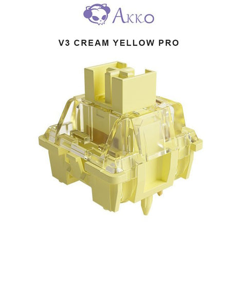 Akko Switches - V3 Cream Yellow Pro Switches (45pcs)