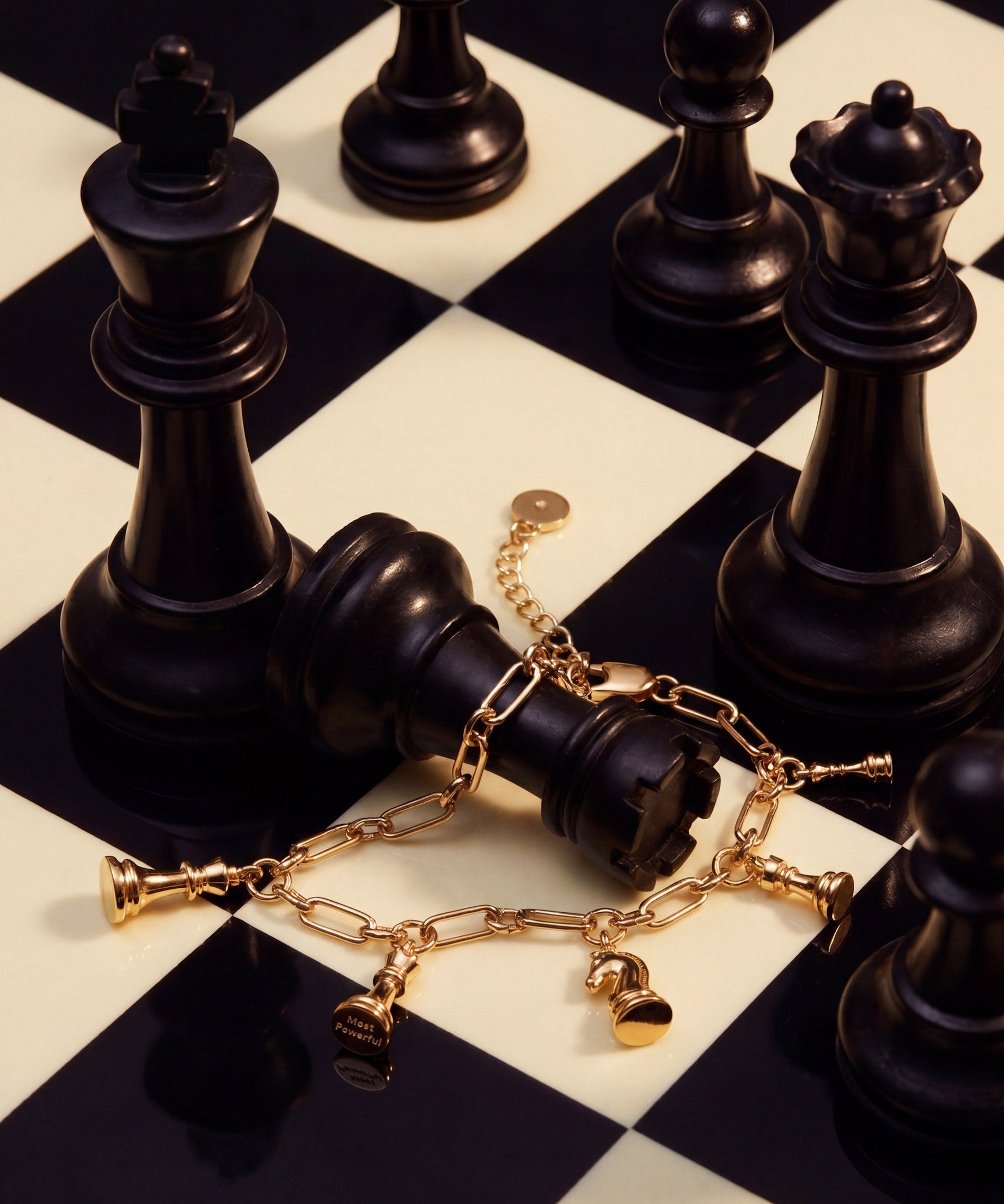 Chess Charm Bracelet