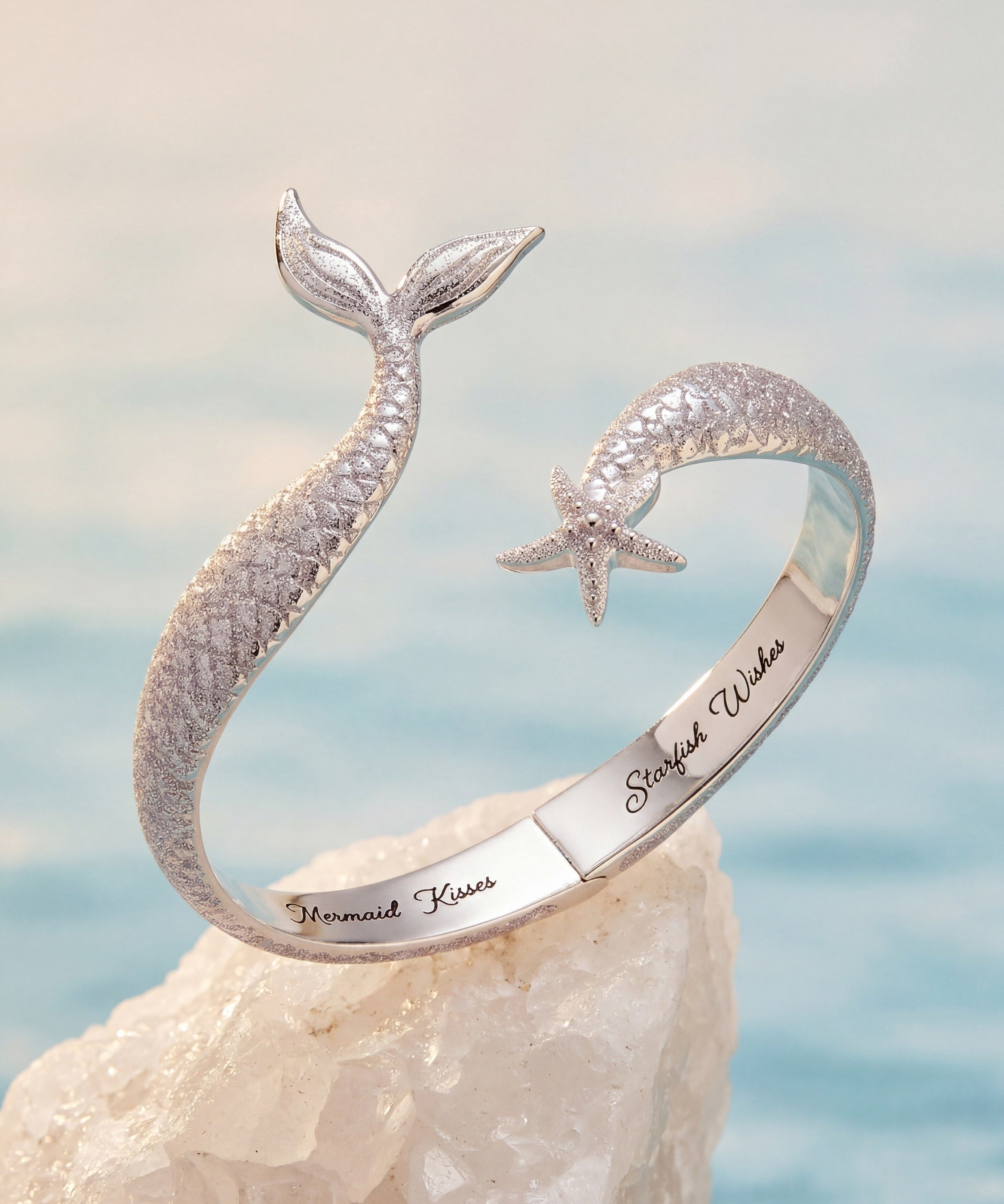 Salt + Sea 'Mermaid Kisses, Starfish Wishes' Cuff