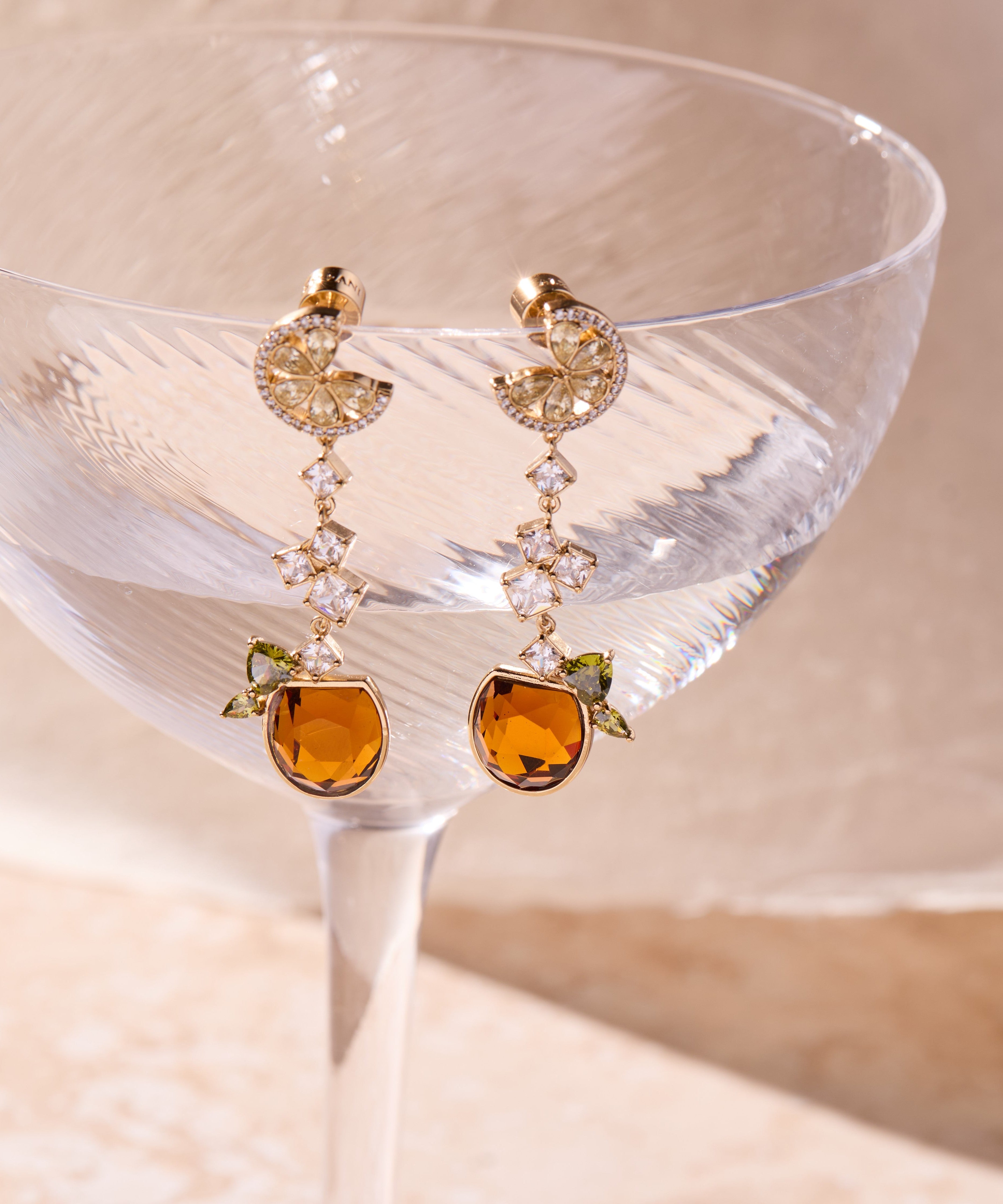 Spritz O Clock Statement Earring