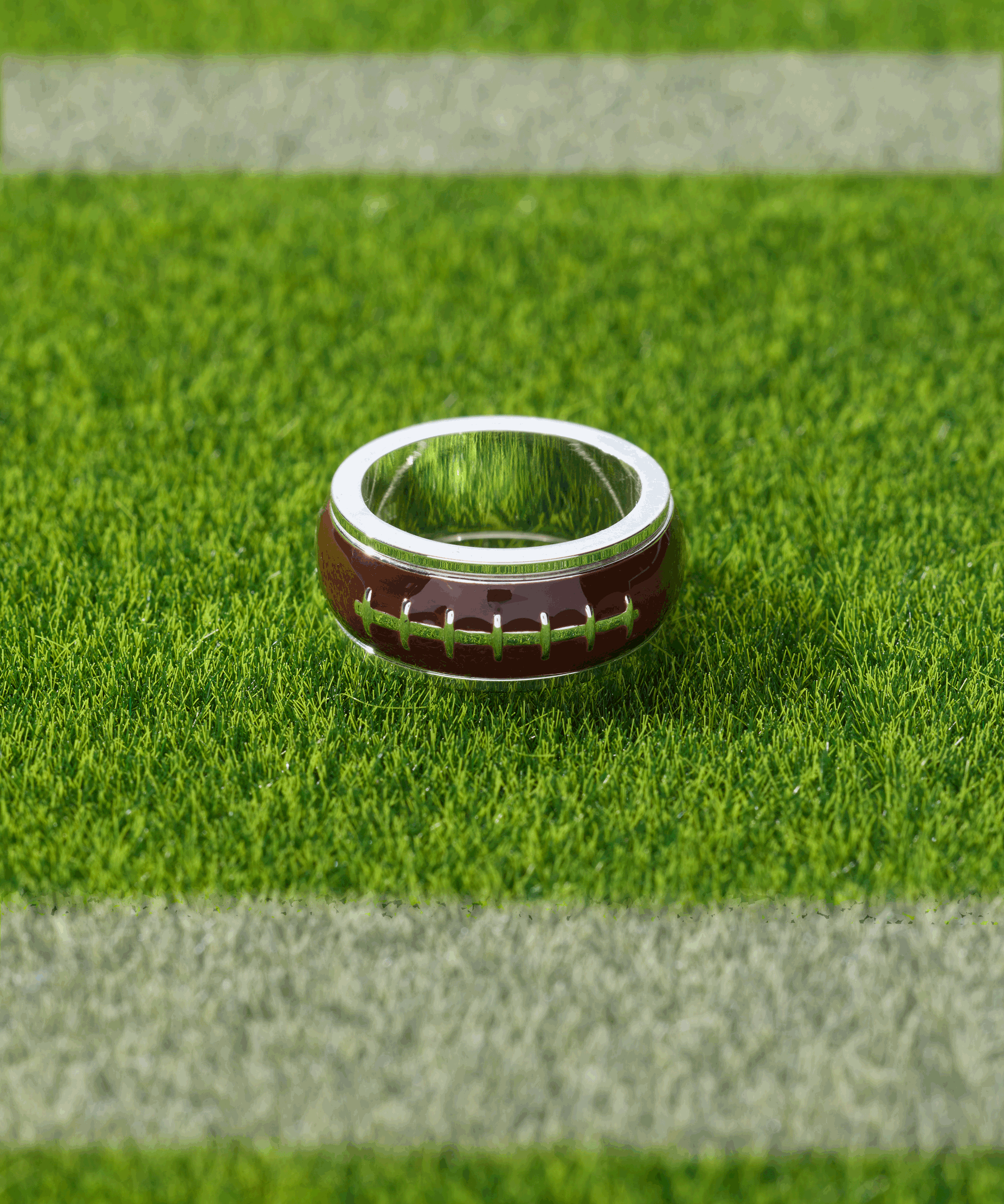 Football Fidget Ring