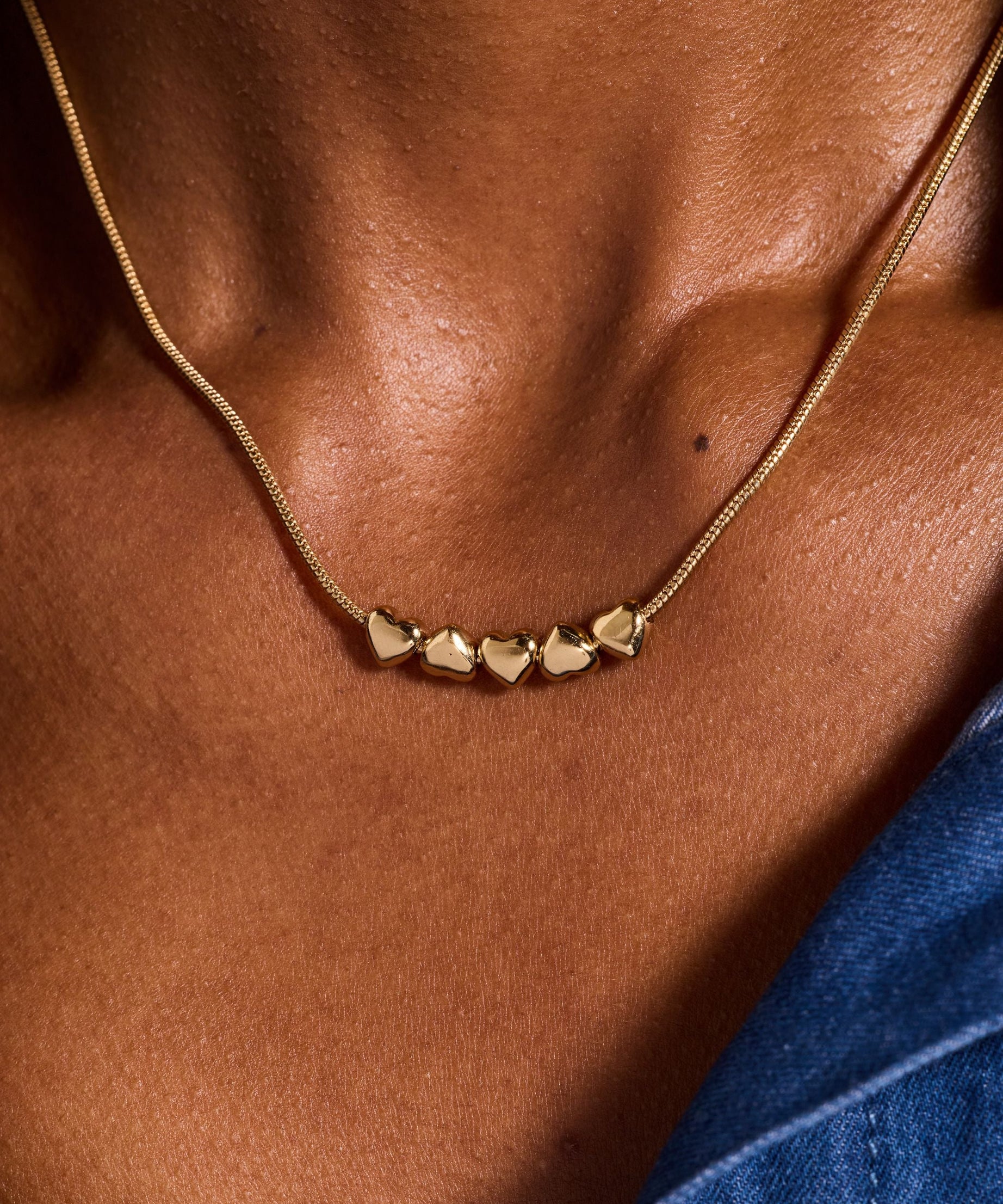 Heart Slider Necklace