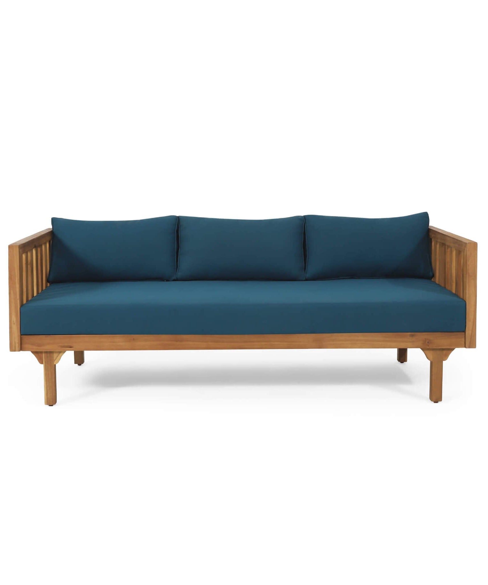 Alora 3-Seater Acacia Wood Daybed Sofa With Water-Resistant Cushions (SAK65773)