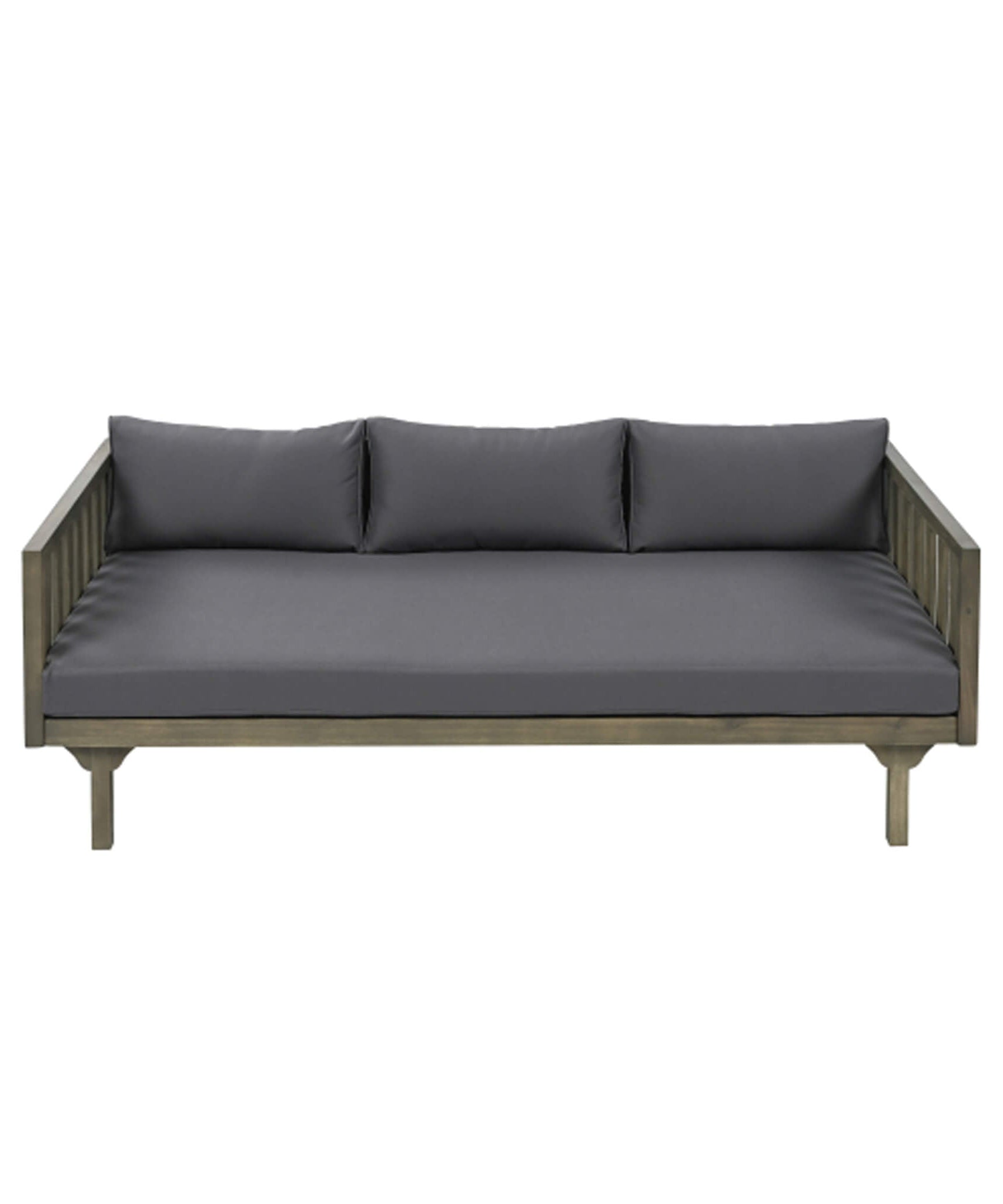 Alora 3-Seater Acacia Wood Daybed Sofa With Water-Resistant Cushions (SAK65773)
