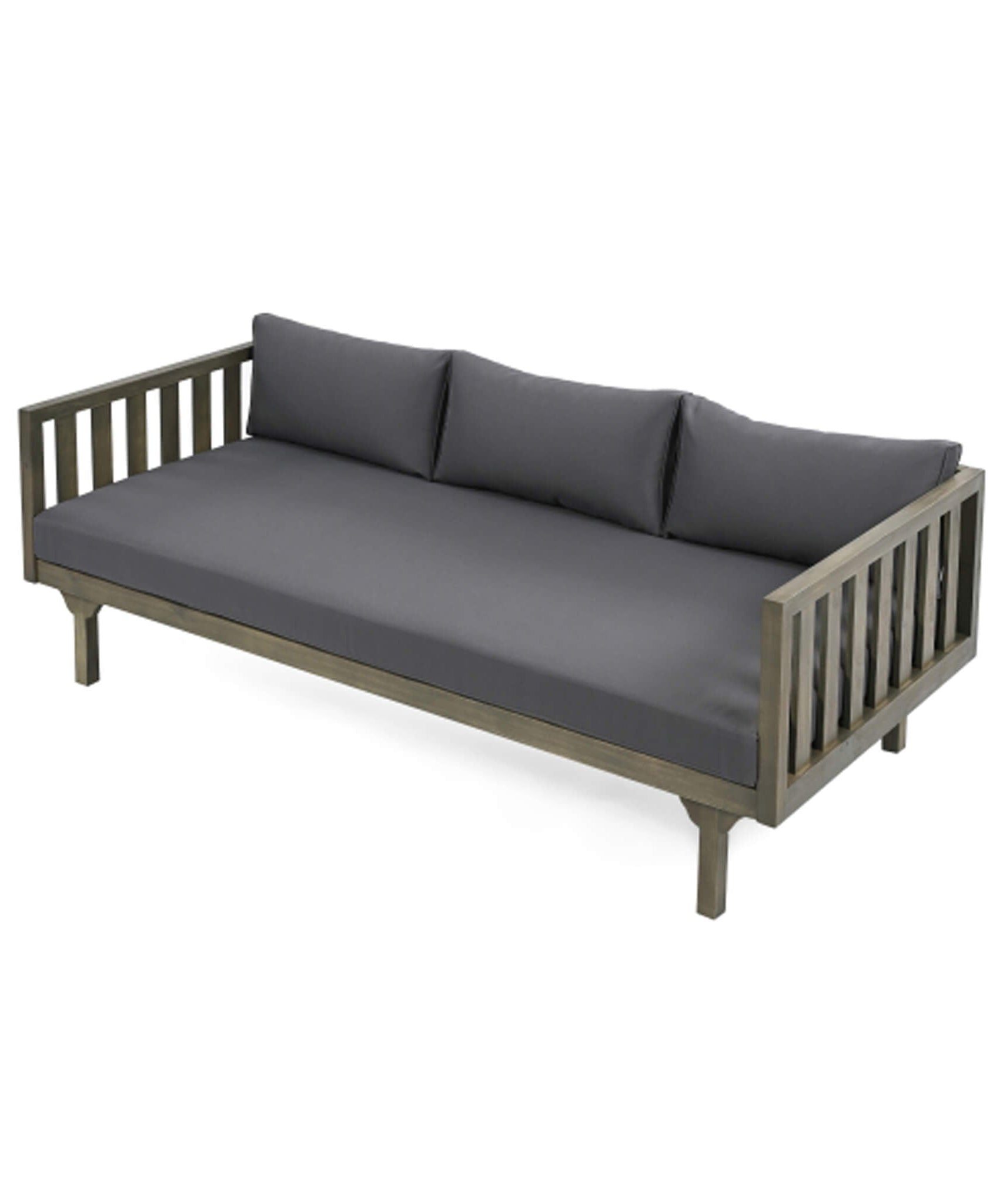 Alora 3-Seater Acacia Wood Daybed Sofa With Water-Resistant Cushions (SAK65773)
