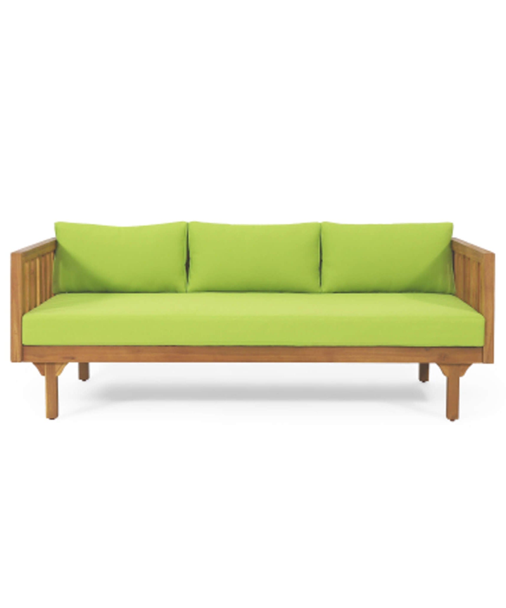 Alora 3-Seater Acacia Wood Daybed Sofa With Water-Resistant Cushions (SAK65773)