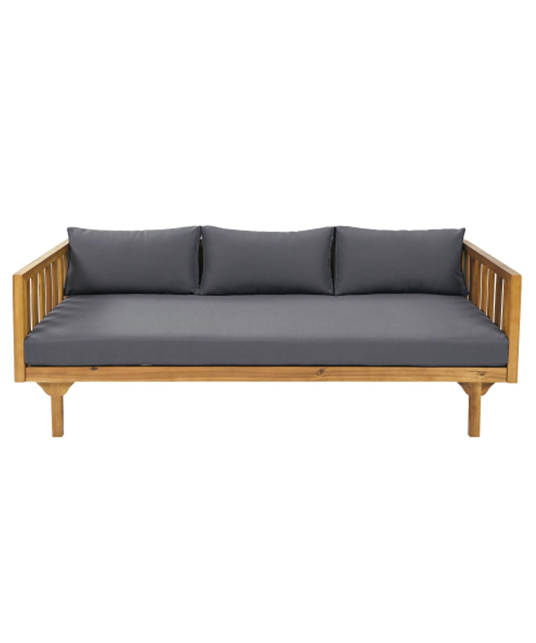 Alora 3-Seater Acacia Wood Daybed Sofa With Water-Resistant Cushions (SAK65773)