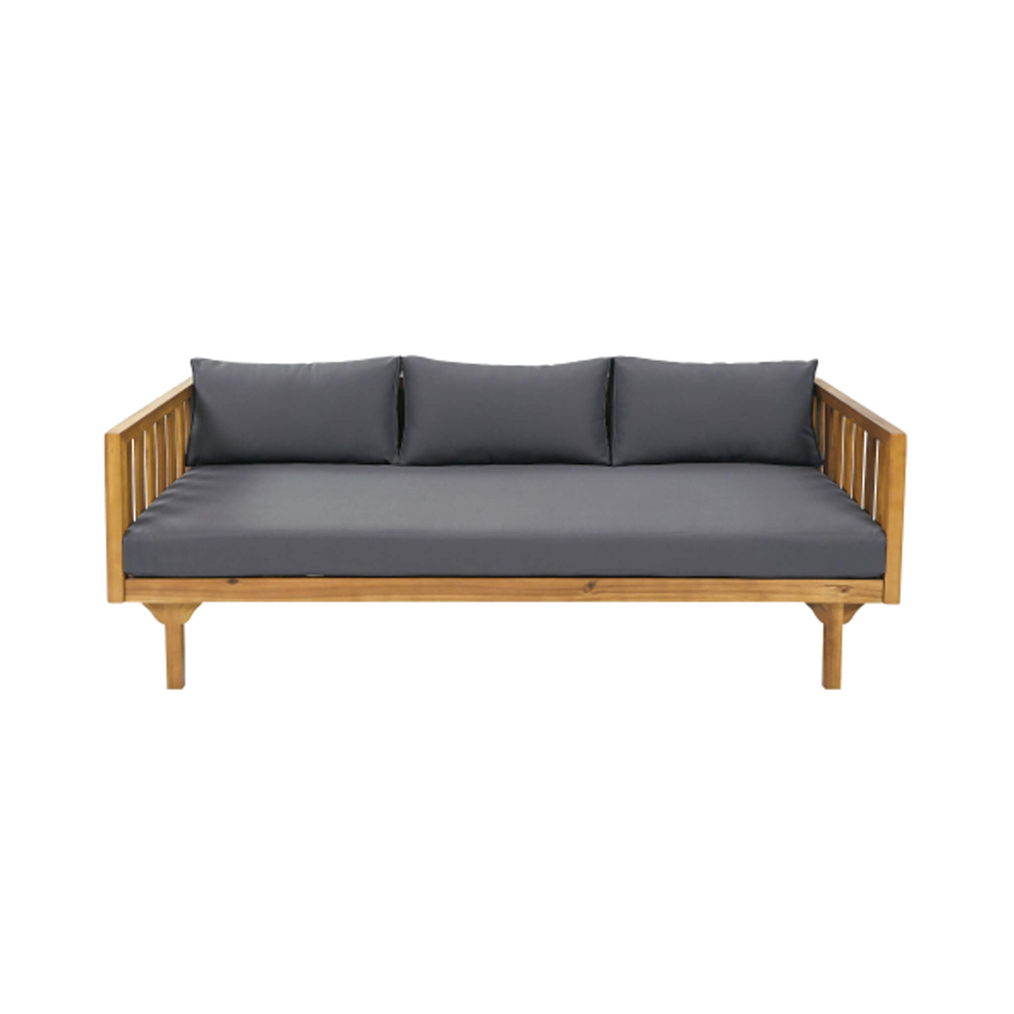 Alora 3-Seater Acacia Wood Daybed Sofa With Water-Resistant Cushions (SAK65773)