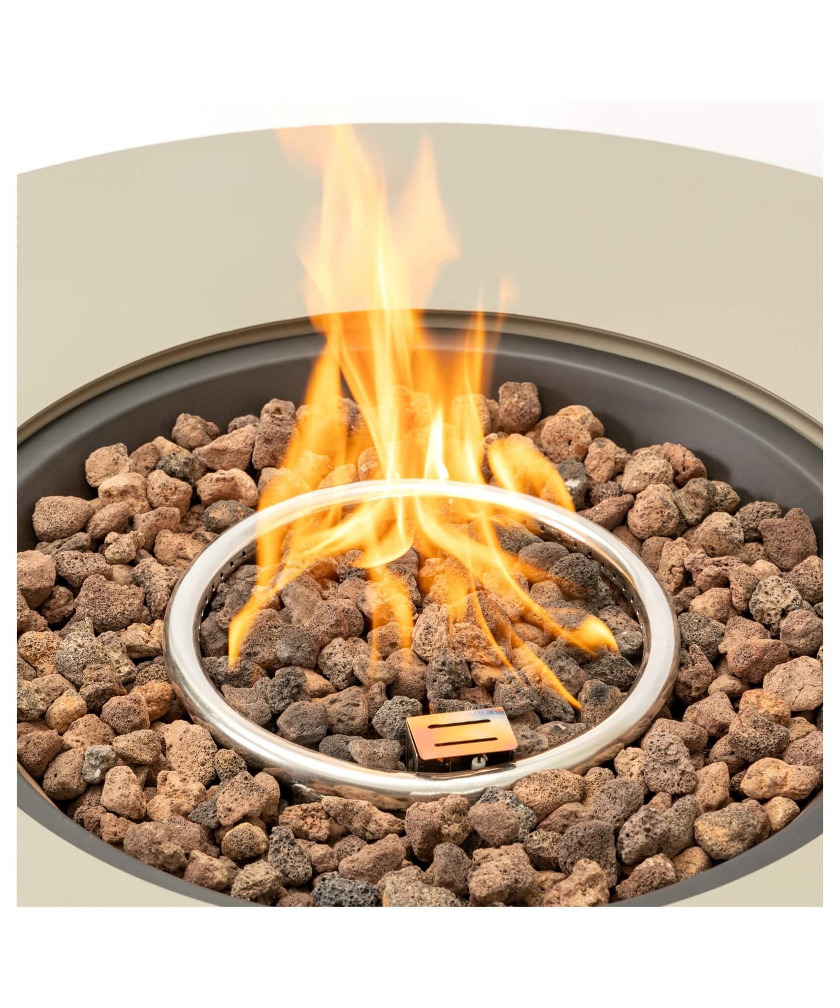 Alora Premium 36-Inch Round Outdoor Iron Patio Fire Pit Table With Metal Cover (SAK71954)