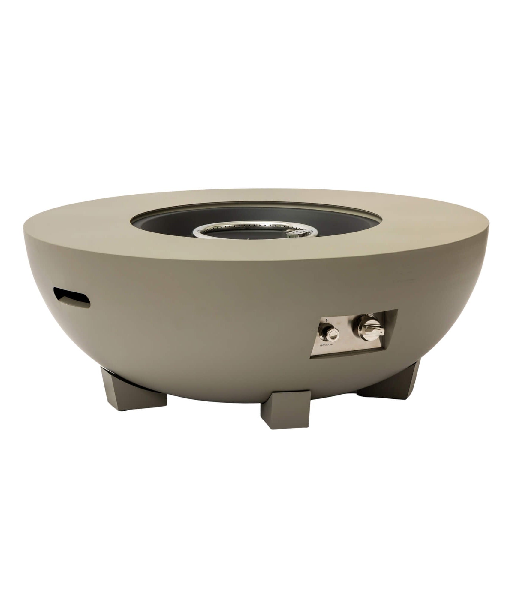 Alora Premium 36-Inch Round Outdoor Iron Patio Fire Pit Table With Metal Cover (SAK71954)